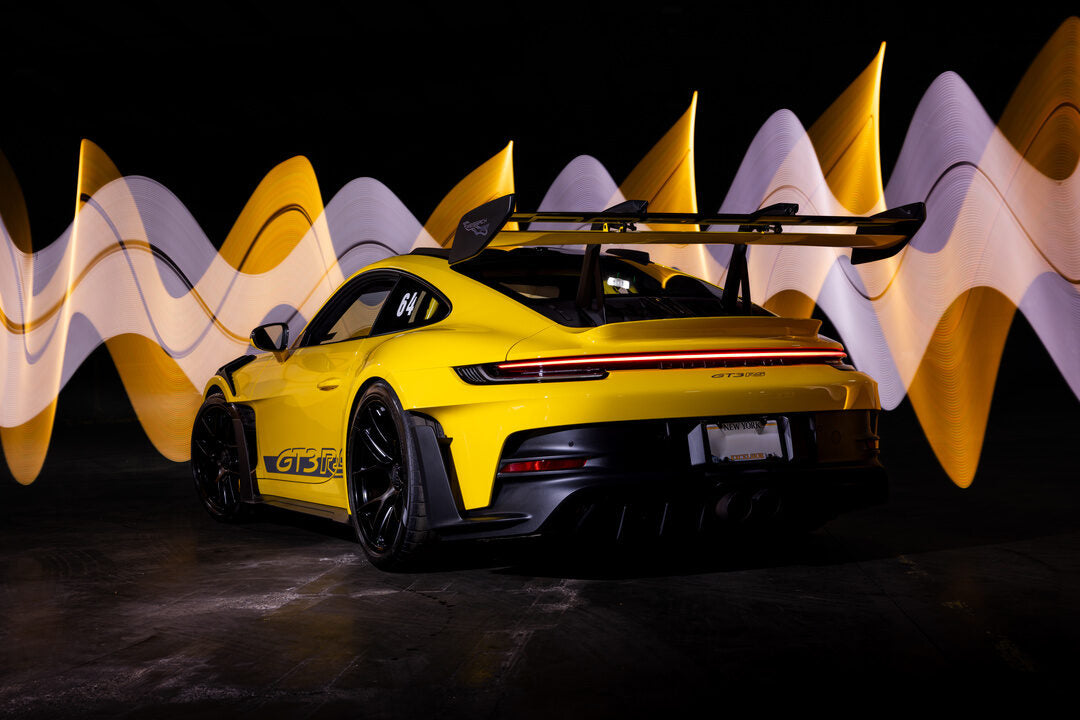 GT3 RS, light-painted
