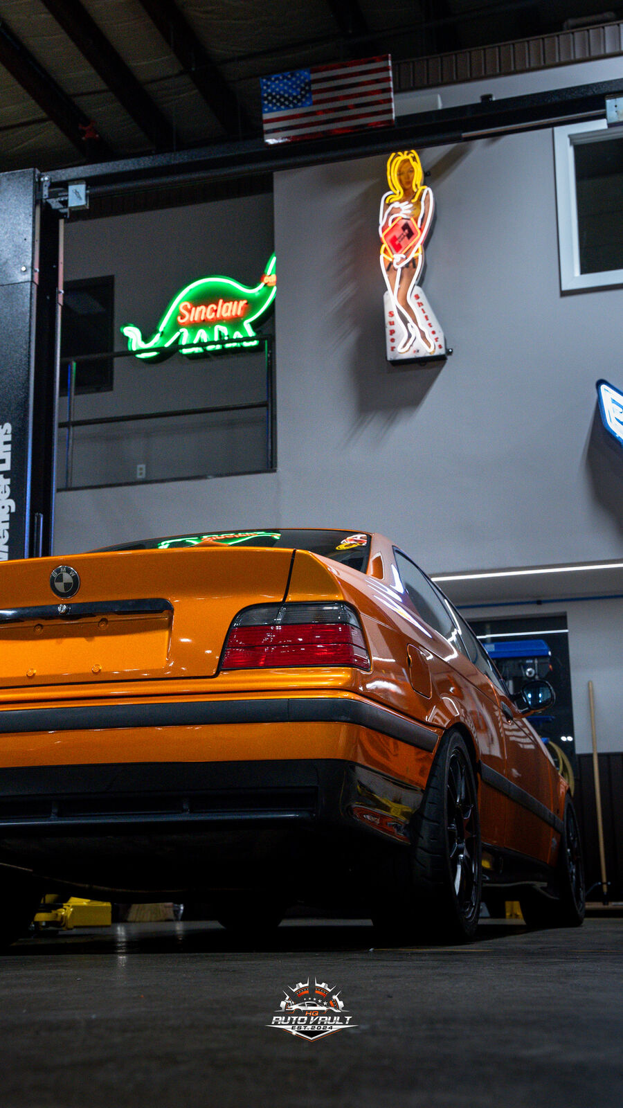 The showroom after hours